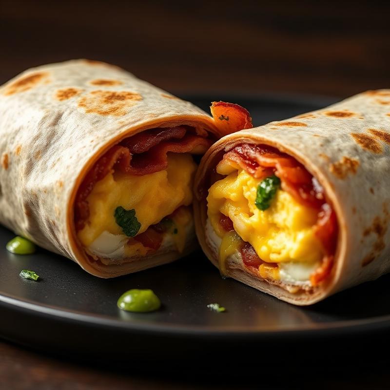 Sunrise Breakfast Burrito